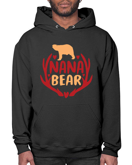 nana bear 195# - bears - animals- Hoodie