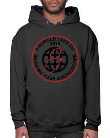 nurse takes dc design 1200# - nurse- Hoodie