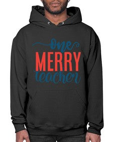 one merry teacher Style 327# - teacher- Hoodie