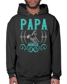 papa horse Style 26# - horse- Hoodie