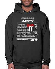 scorpio 456# - scorpio- Hoodie