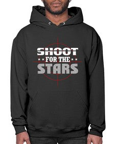 shoot for the stars 1390# - nurse- Hoodie