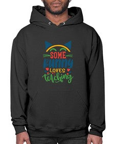 some bunny loves teaching Style 358# - teacher- Hoodie