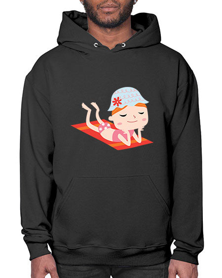 summer characters 59# - summer- Hoodie