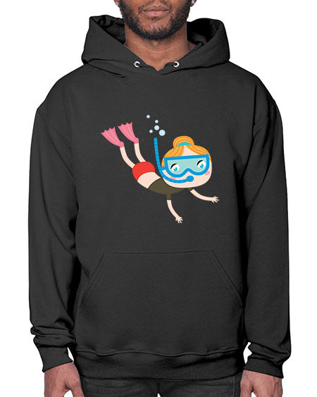 summer characters 61# - summer- Hoodie