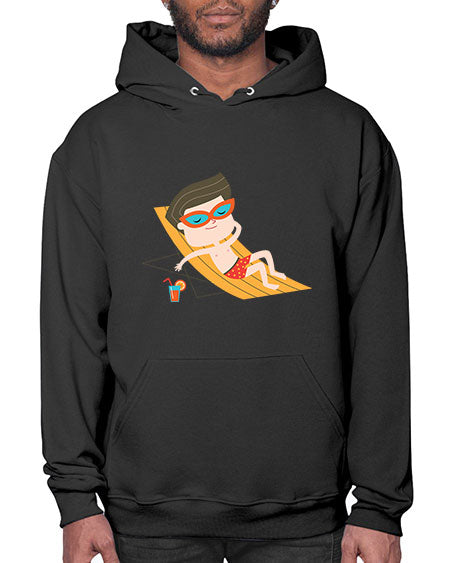 summer characters 62# - summer- Hoodie