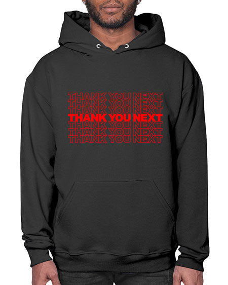 thank you next 22# - black words and phrases- Hoodie