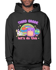 third Grade Lets Do This 964# - third grade- Hoodie