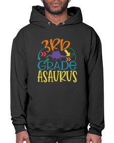 third grade asaurus 948# - third grade- Hoodie