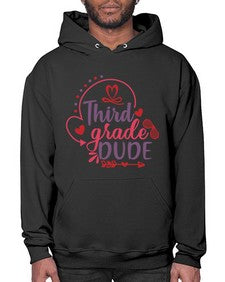 third grade dude 956# - third grade- Hoodie