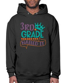 third grade nailed it 969# - third grade- Hoodie
