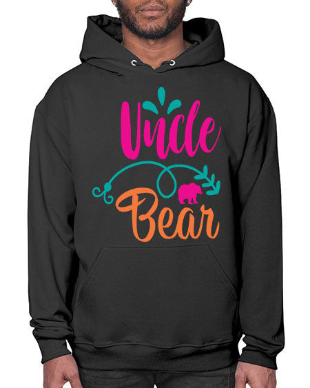 uncle bear 283# - bears - animals- Hoodie