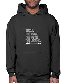 uncle the man the myth 657# - uncle- Hoodie