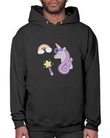 unicorn elements 455# - unicorn- Hoodie