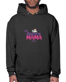 unicorn mama 472# - unicorn- Hoodie