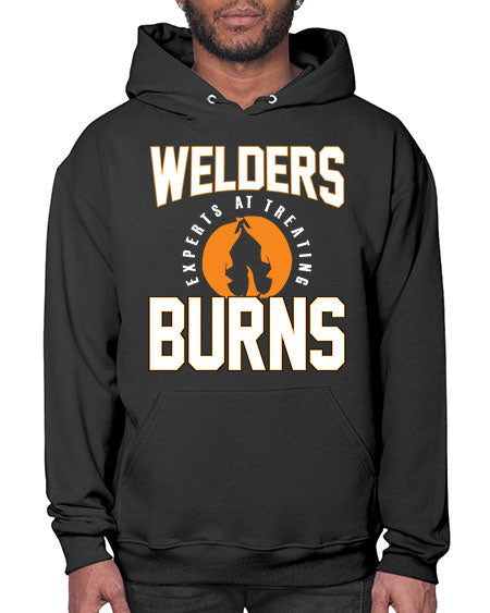 welders experts at treating burns 1625# - welder- Hoodie