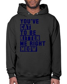 youve cat to be kitten me right now - cats- Hoodie