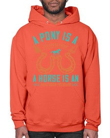A pony is a childhood dream A horse is an adulthood treasure Style 34# - horse- Hoodie