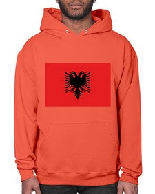 Albania 300# - world flags- Hoodie