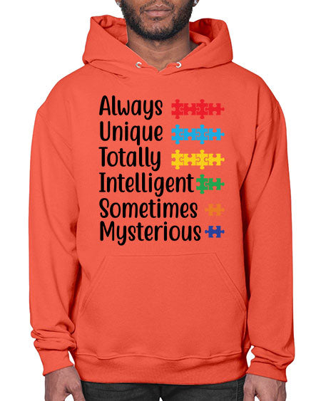 Always Unique Style 42# - autism- Hoodie