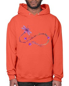 Alzheimer Awareness Dragonfly Remember 1# - alzheimers- Hoodie