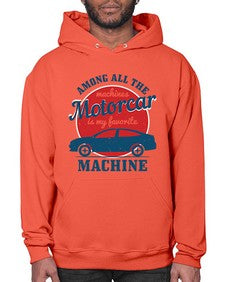 Among all the machines motorcar is my favorite machine 88# - hot rod- Hoodie