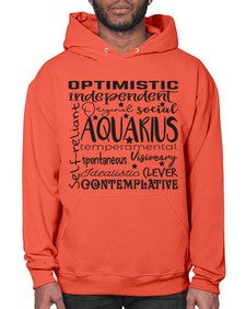 Aquarius 563# - aquarius- Hoodie