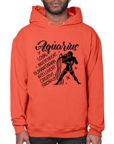 Aquarius 72# - aquarius- Hoodie