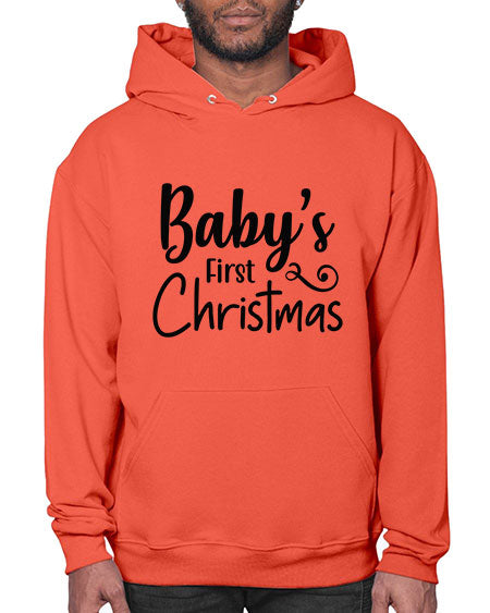 Babys First Christmas 277# - baby- Hoodie