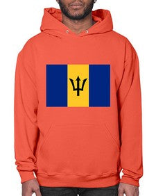 Barbados 410# - world flags- Hoodie