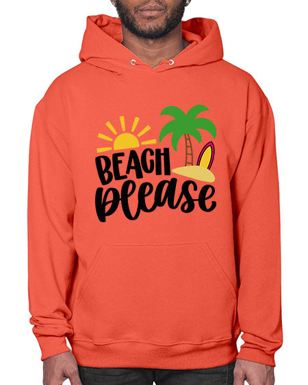 Beach Please Style 51# - summer- Hoodie