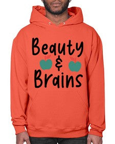 Beauty and Brains 18# - general school- Hoodie