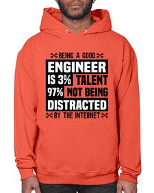 Being a good Style 608# - engineer- Hoodie