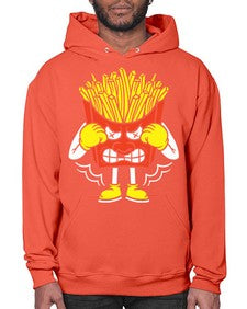 Boxing fries 24# - cartoon food- Hoodie