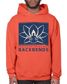 Breathe into Your Backbends 182# - yoga- Hoodie