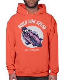 Build for speed 12# - motorcycle- Hoodie