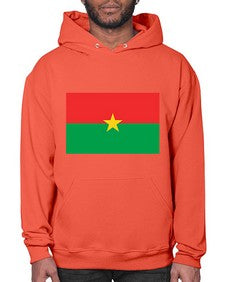 Burkina Faso 522# - world flags- Hoodie