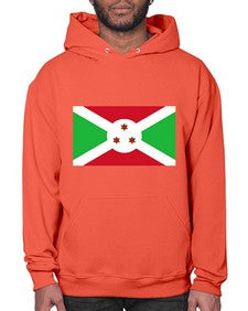 Burundi 523# - world flags- Hoodie