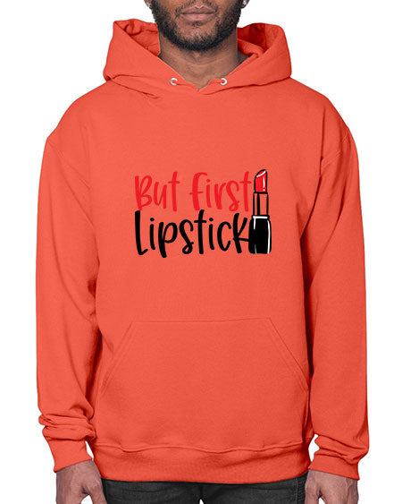 But First Lipstick Style 246# -makeup Hoodie