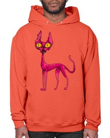 Cat 42# - cartoon animals- Hoodie