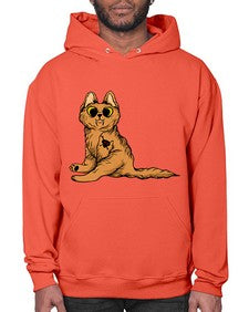 Cat 43# - cartoon animals- Hoodie