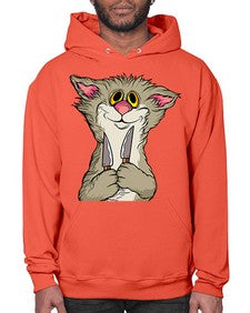 Cat 44# - cartoon animals- Hoodie