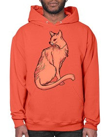 Cat 47# - cartoon animals- Hoodie