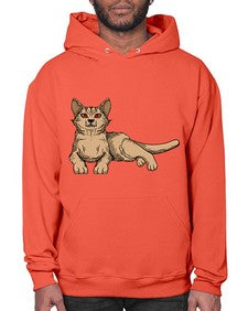 Cat 56# - cartoon animals- Hoodie