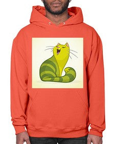 Cat 63# - cartoon animals- Hoodie