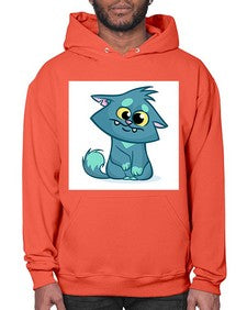 Cat 64# - cartoon animals- Hoodie