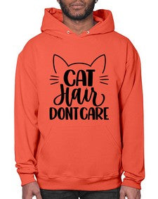 Cat Hair Dont Care Style 82# - cats- Hoodie