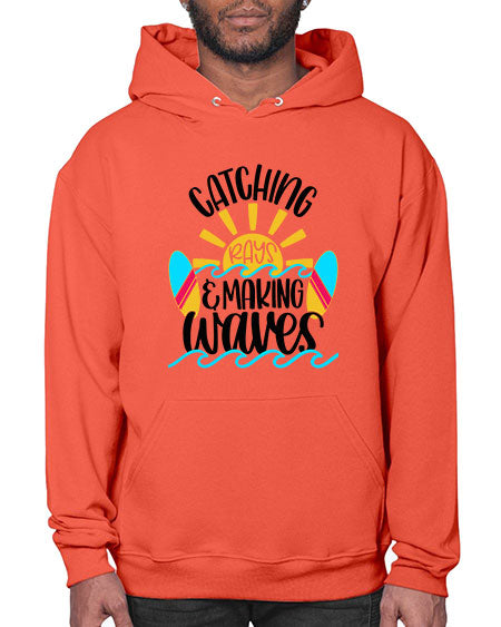 Catching Rays Making Waves Style 49# - summer- Hoodie