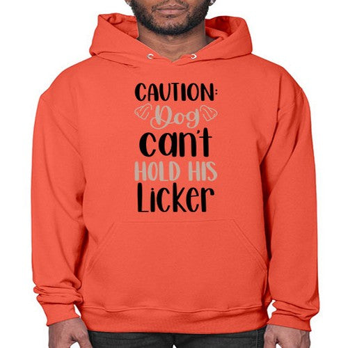 Caution Dog Cant Hold Style 31# - dogs- Hoodie
