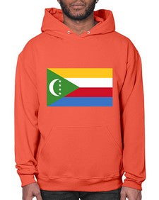 Comoros 612# - world flags- Hoodie